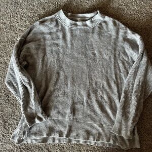 Aerie Oversized Gray Sweater